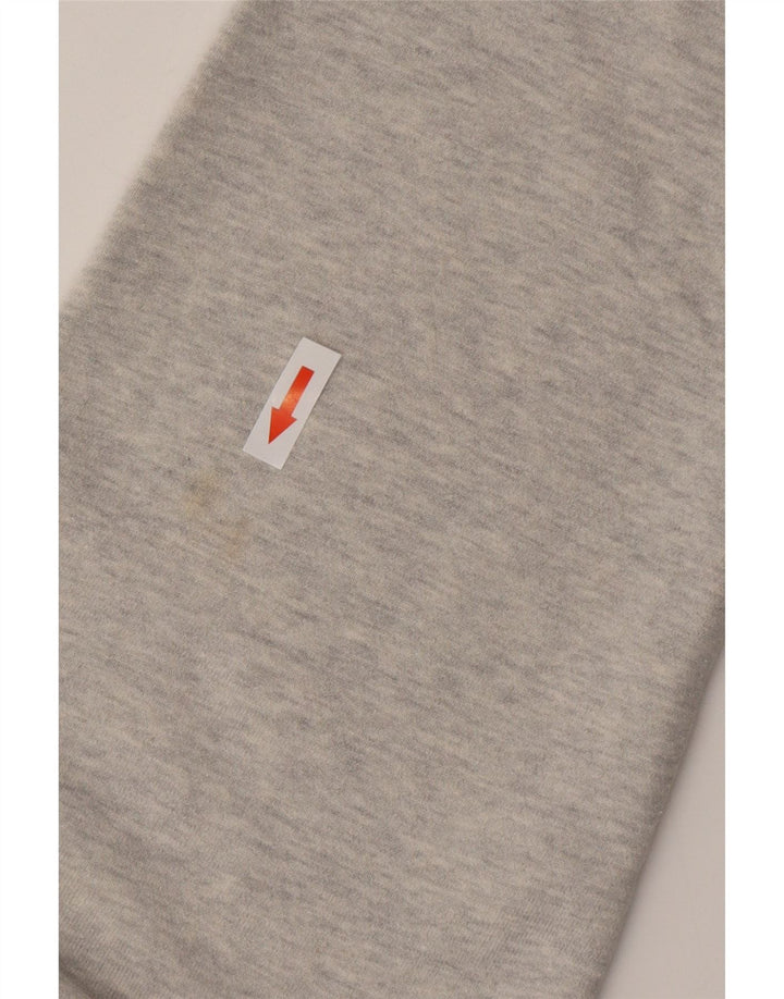 LYLE & SCOTT Sudadera tipo jersey para hombre de algodón moteado gris pequeño