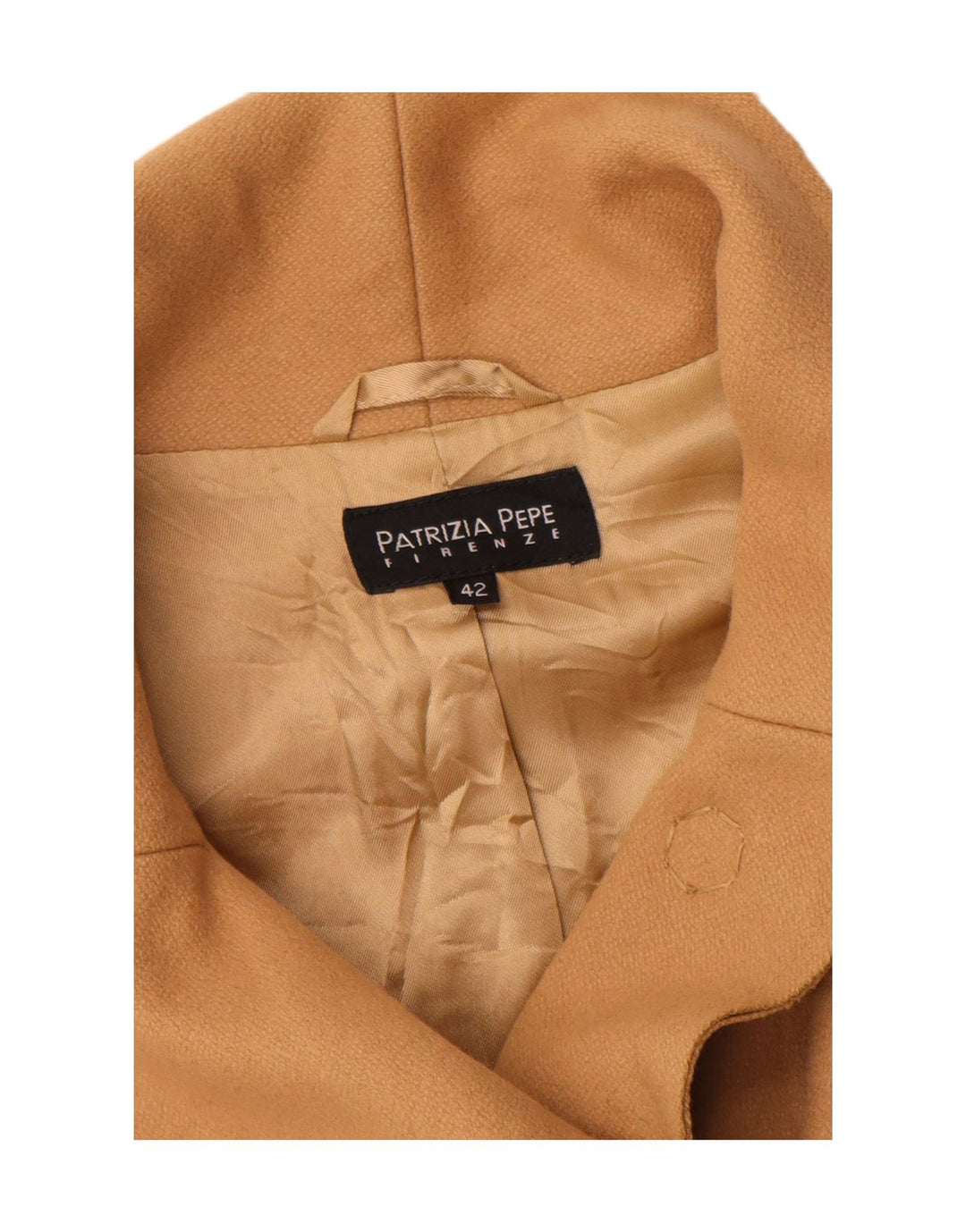 Abrigo Mujer Patrizia Pepe IT 42 Lana Beige Medio