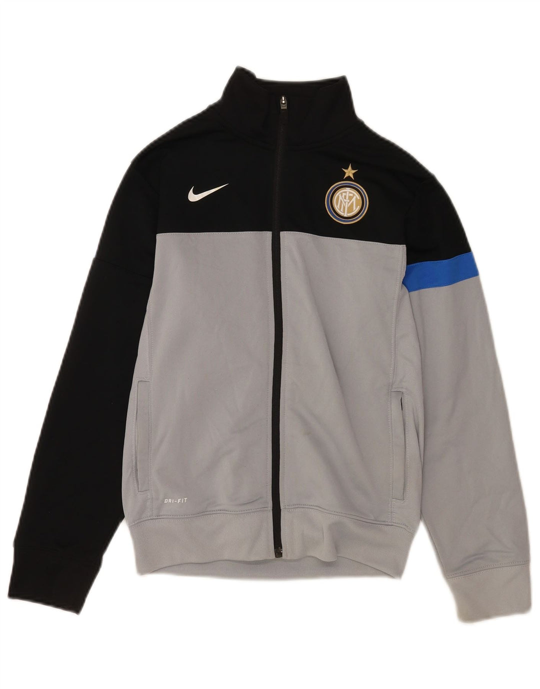 Nike Inter Milan Chándal Top Chaqueta para Niños 10-11 Años Gris Medio