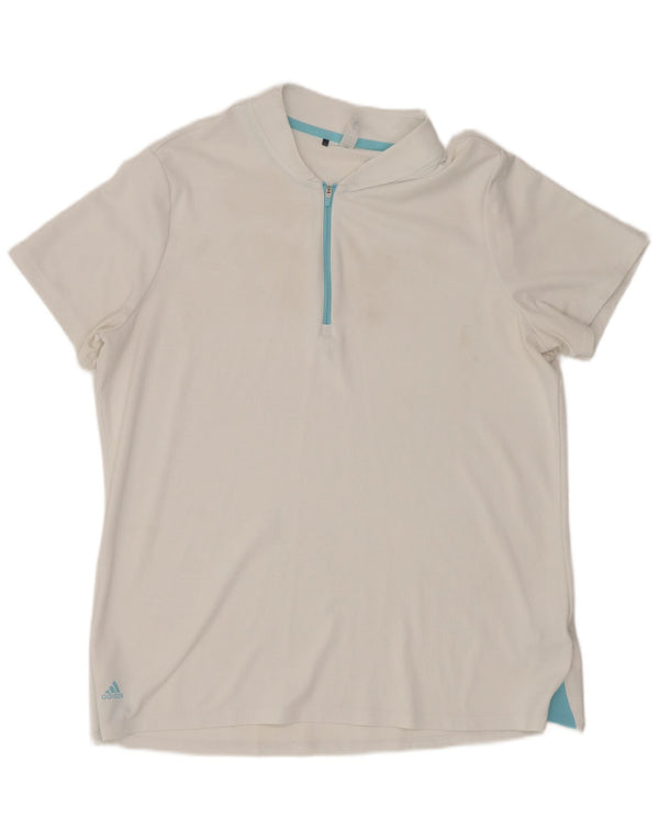 Adidas Hombre Camiseta Top XL Blanco Poliéster