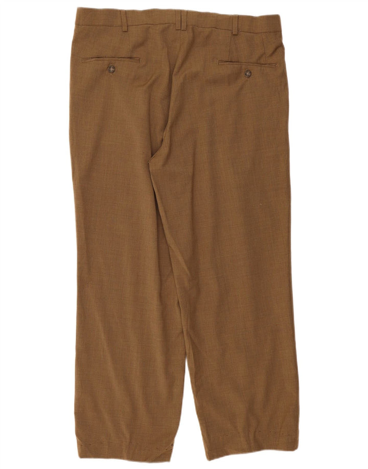 Dockers Pantalón de traje con pinzas para hombre W36 L27 Caqui