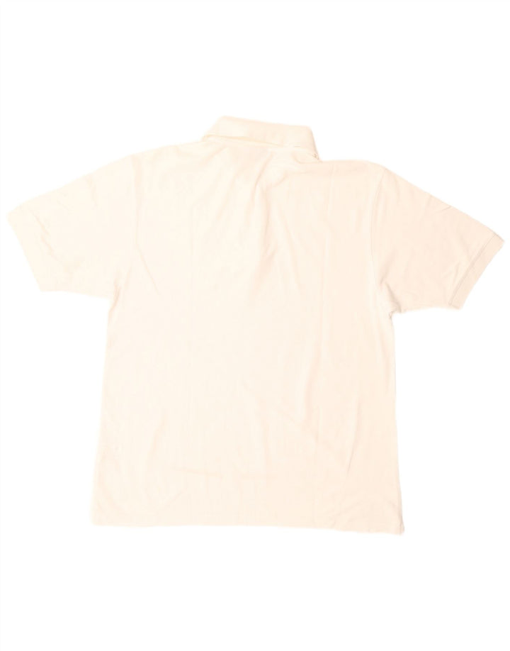 Diadora Polo Hombre Grande Blanco Algodón