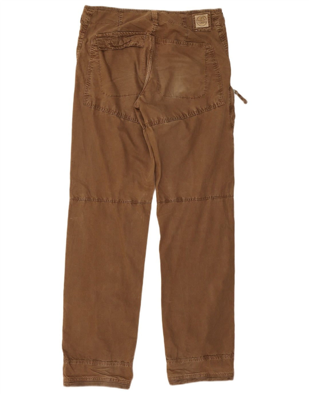 Murphy & Nye Pantalones cargo rectos para hombre W33 L34 Algodón marrón
