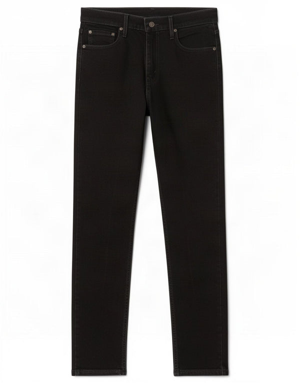 Levi's Jeans ajustados y ajustados para hombre W30 L32 Algodón negro