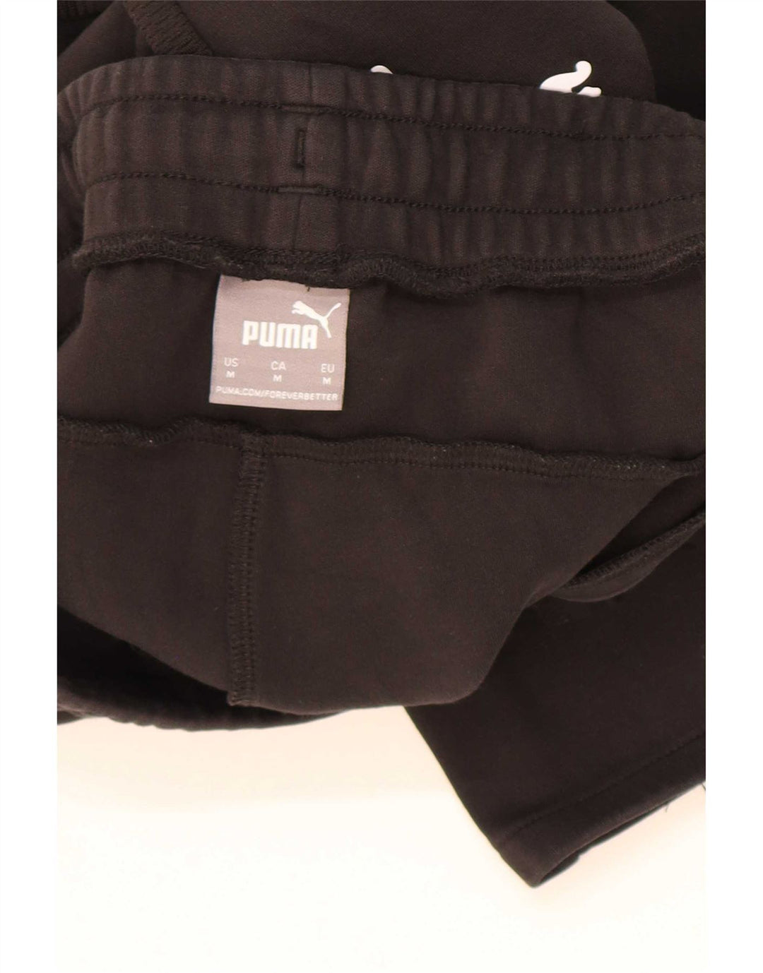 Pantalones De Chándal Puma Hombre Negro Mediano Algodón