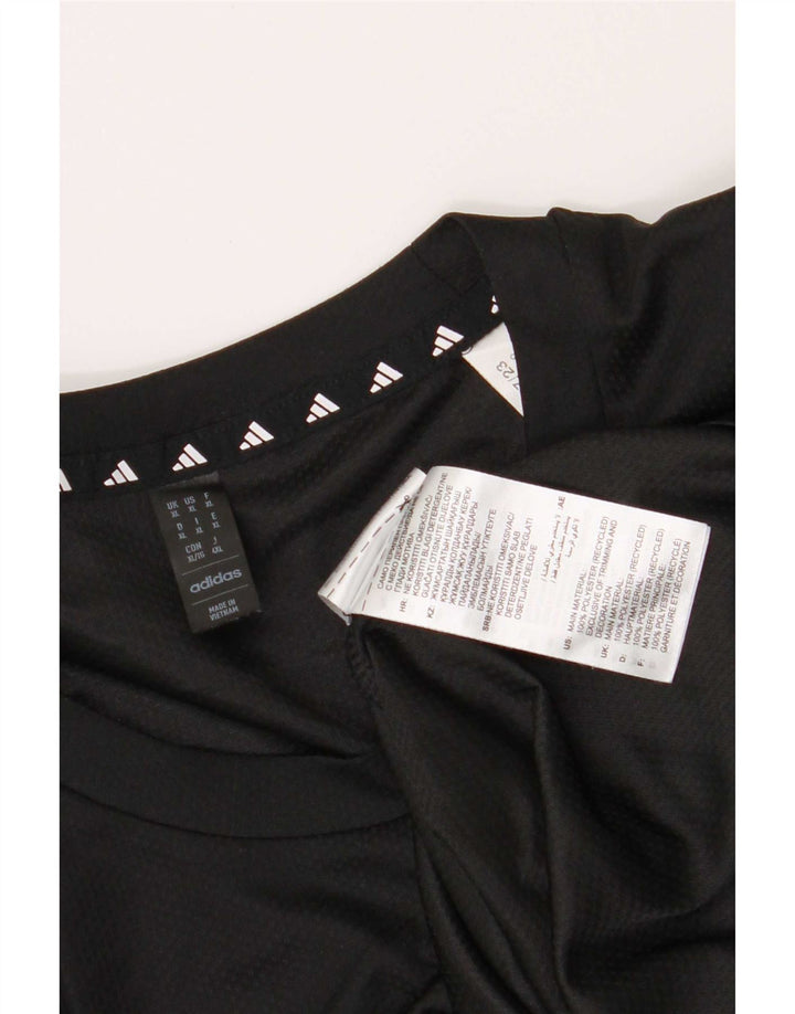 Adidas Hombre Aeroready Camiseta Top XL Negro Poliéster