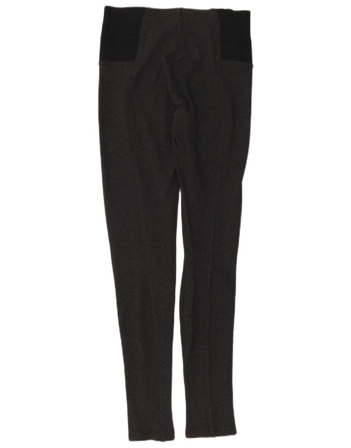 Zara Mujer Leggings Reino Unido 42 Gris Medio