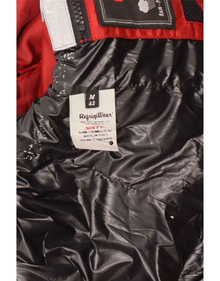 Refrigiwear Chaqueta Acolchada De Doble Botonadura Para Mujer IT 42 Poliamida Roja Mediana