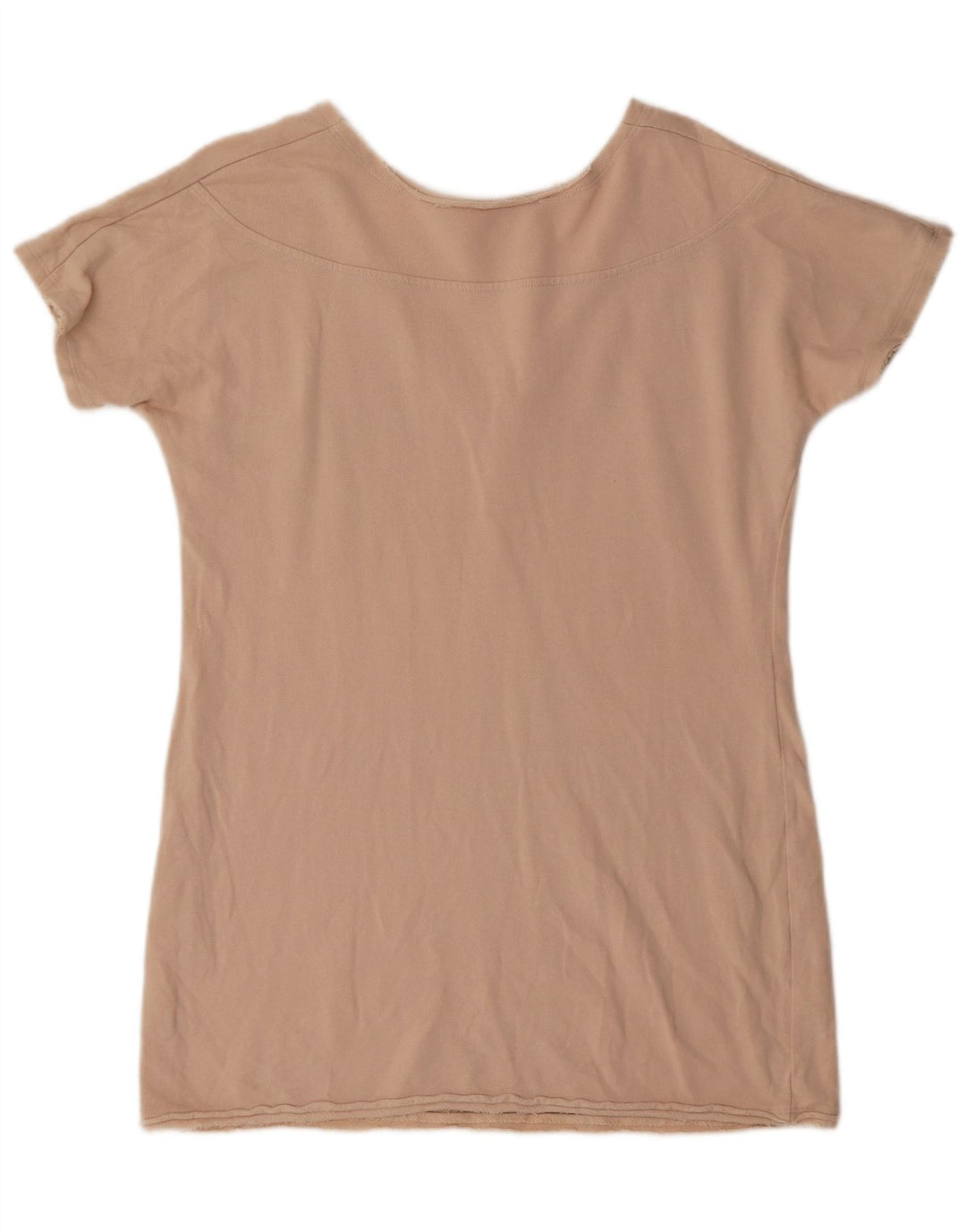 Blusa Mujer Elisabetta Franchi Top IT 42 Algodón Beige Medio