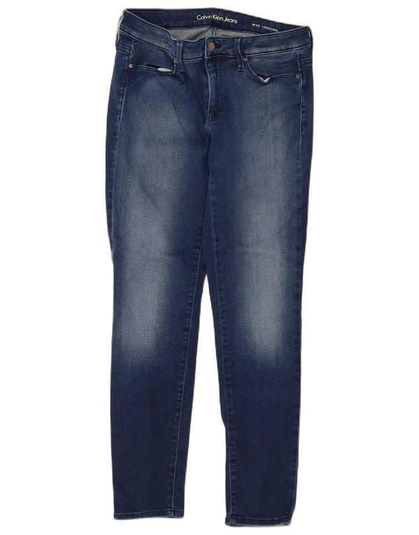 Calvin Klein Legging Skinny Jeans para mujer W30 L30 Algodón azul