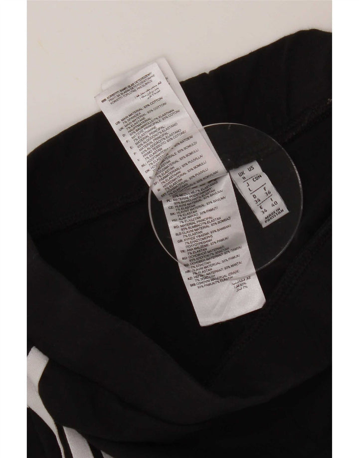 Adidas Leggings para mujer Reino Unido 8 Pequeño Algodón Negro