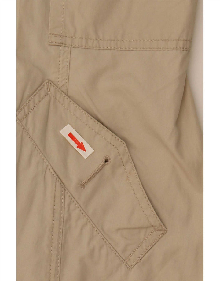 Monsoon Gabardina para mujer UK 8 Small Algodón beige