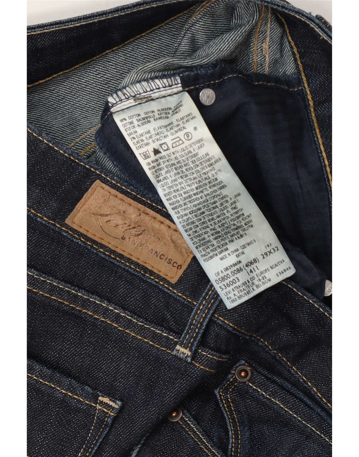 Vaqueros Levi's Mujer Slim W29 L32 Algodón Azul Marino