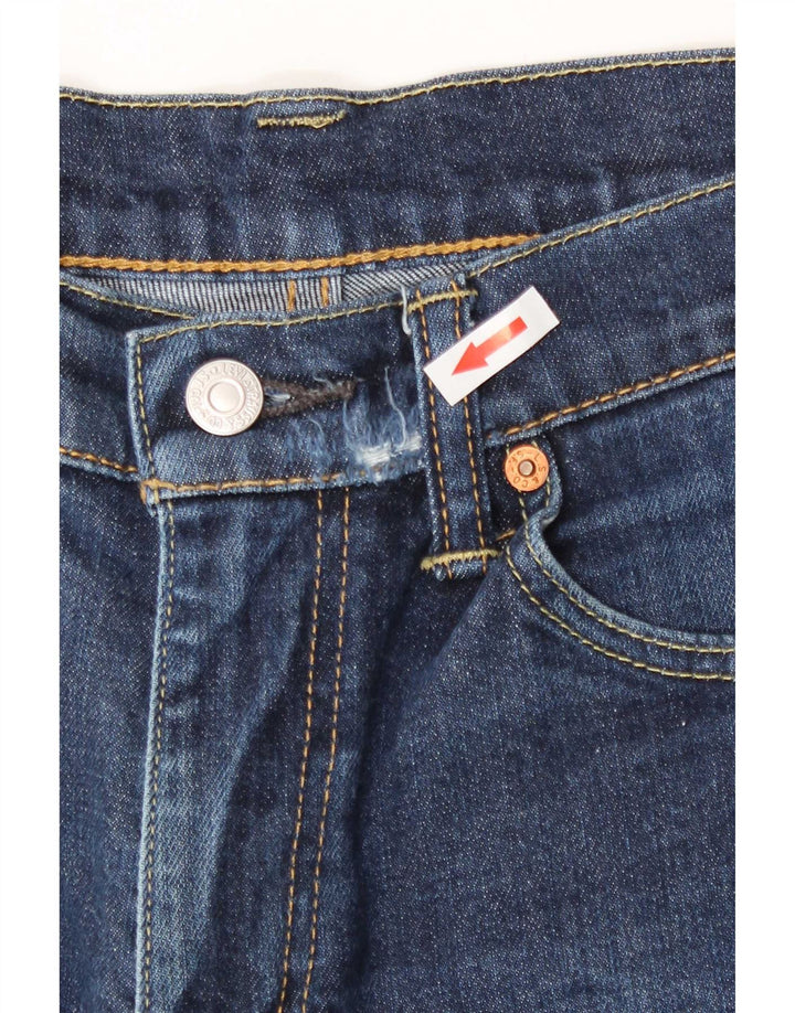Levi's Hombre 511 Slim Jeans W32 L32 Algodón Azul Marino