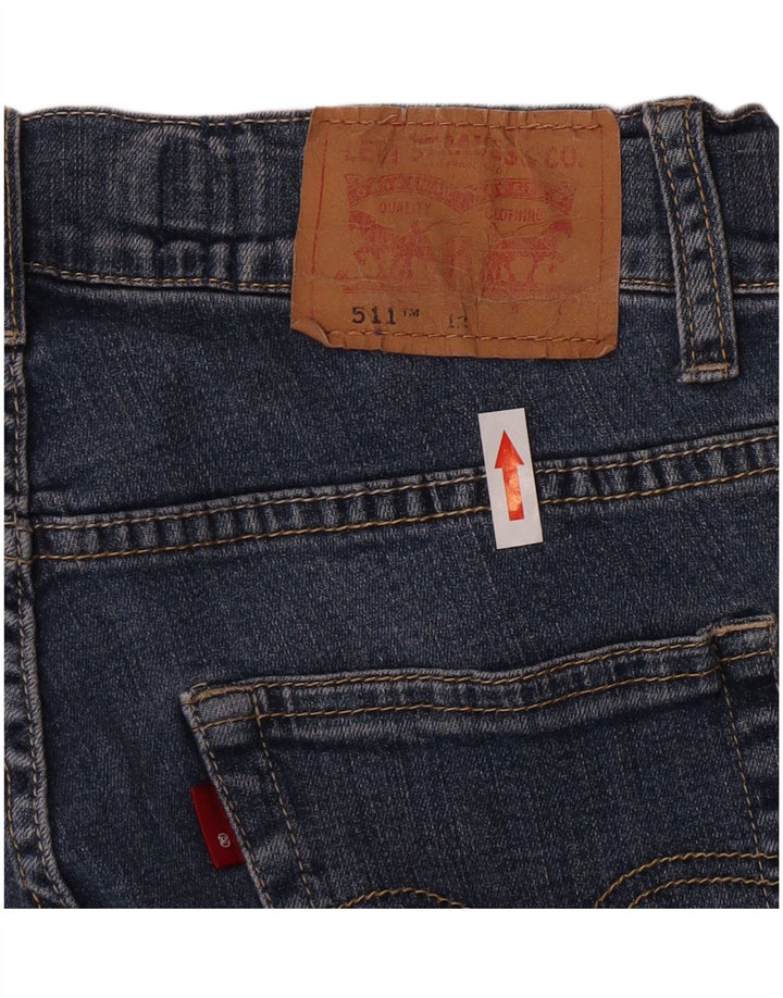 Levi's Jeans 511 Slim para niños 11-12 años W24 L22 Algodón azul