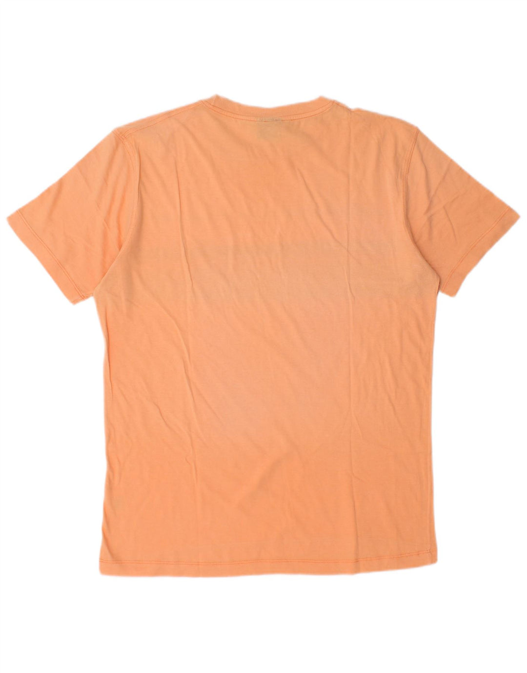 TRUSSARDI Hombre Camiseta Top Medium Naranja Colorblock