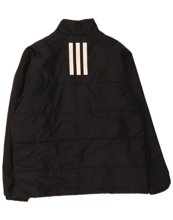 Adidas Chaqueta acolchada para hombre ES 42 XL Poliéster negro