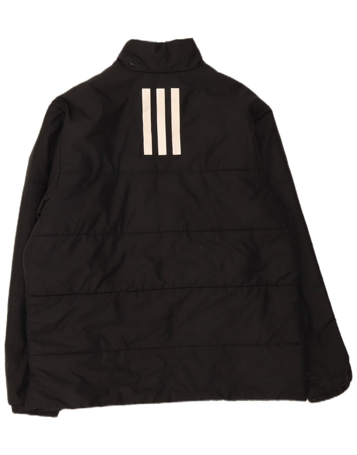 Adidas Chaqueta acolchada para hombre ES 42 XL Poliéster negro