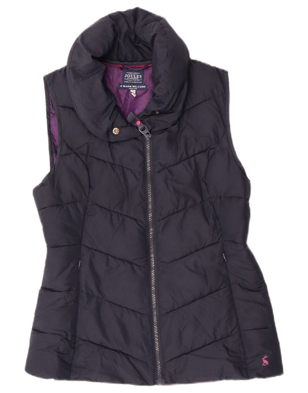 Chaleco acolchado para mujer Joules UK 10 Small Poliéster azul marino