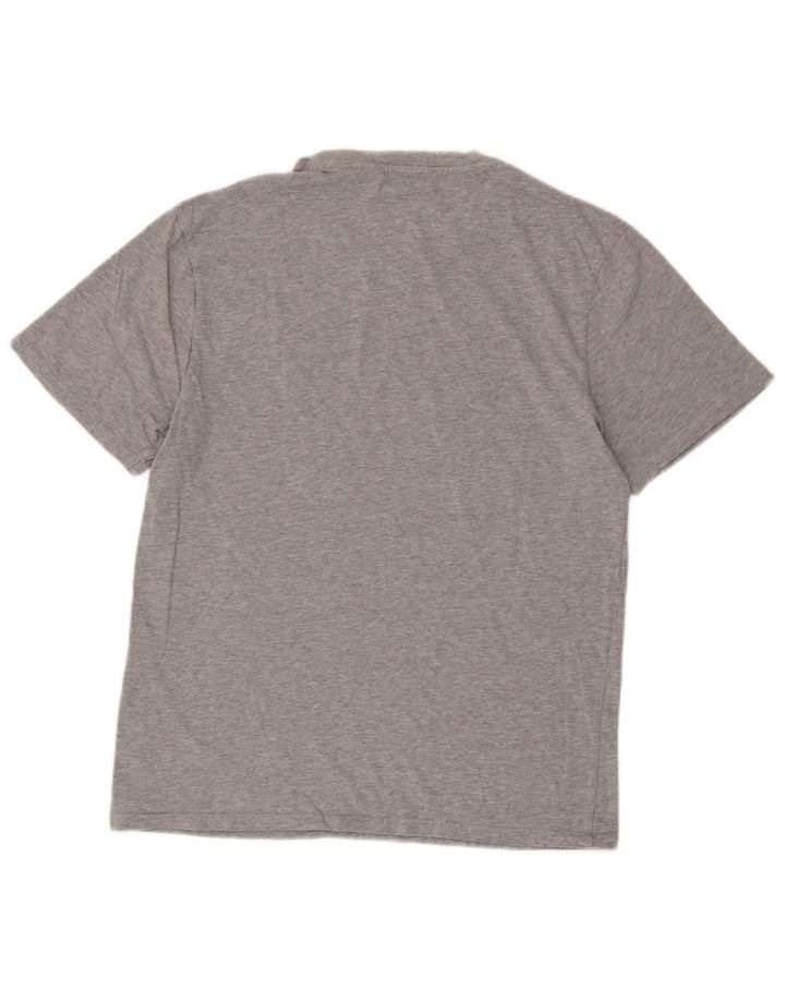 LEVI'S Camiseta gráfica para hombre Top de algodón moteado gris medio