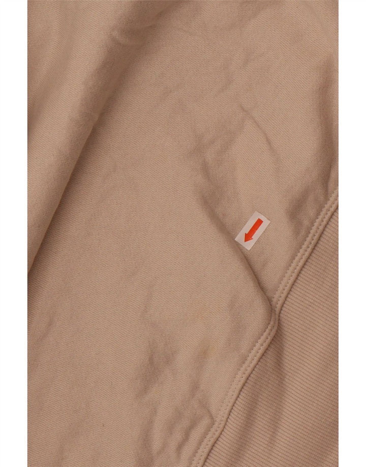 Calvin Klein - Sudadera gráfica para mujer, talla 40, talla grande, algodón beige