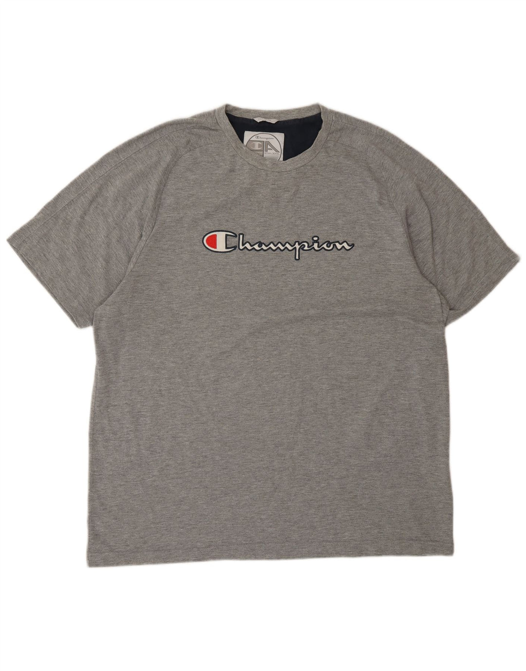 Champion Camiseta gráfica para hombre Top 2XL Algodón gris