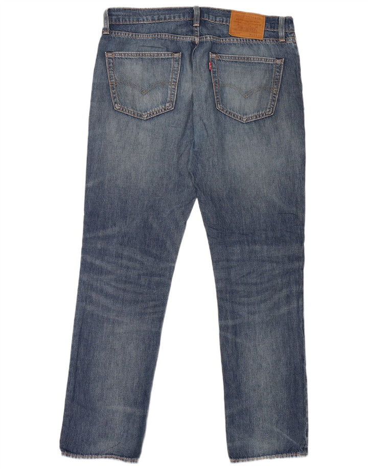 Levi's Hombre 511 Slim Jeans W33 L32 Algodón Azul