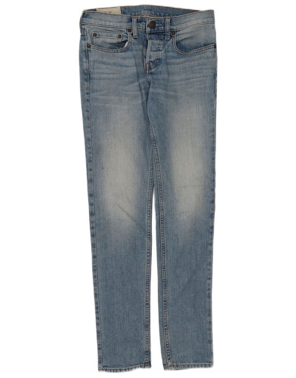 Jeans Hollister Mujer Slim W28 L30 Algodón Azul