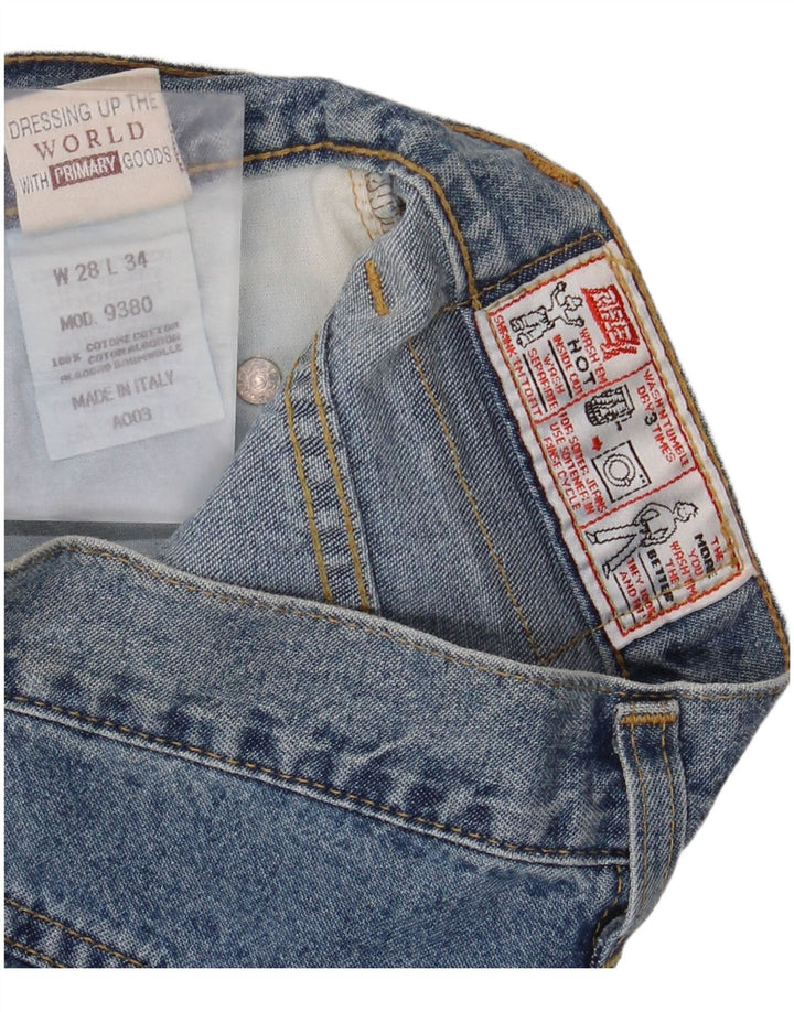 Vaqueros rectos para mujer Rifle W28 L34 Algodón azul