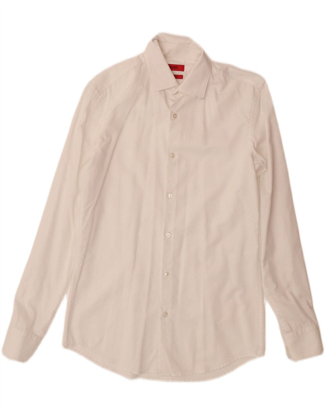 Camisa HUGO BOSS Slim Fit para hombre Talla 38 15 Mediana Blanco