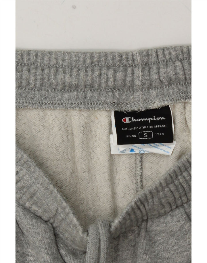 CHAMPION Pantalones de Chándal para Hombre Pequeños Gris Algodón