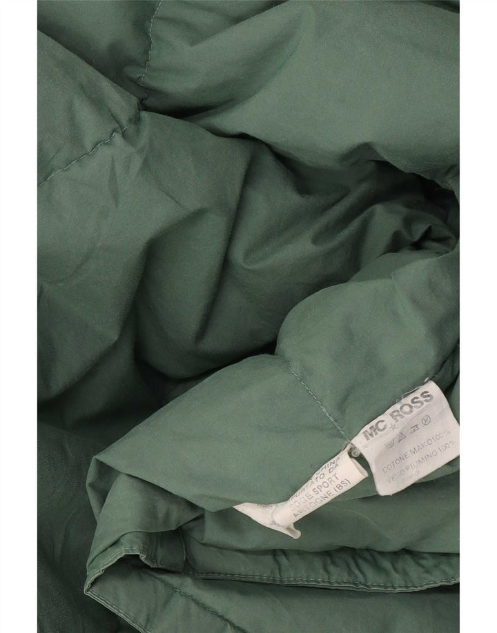 MC Ross Chaqueta acolchada para hombre UK 38 Algodón verde medio