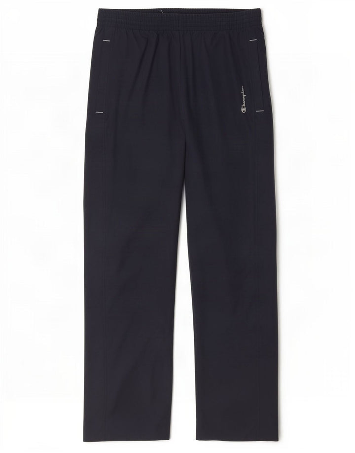 Champion Pantalones De Chándal Para Hombre Poliéster Azul Marino Medio