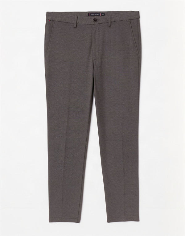 Tommy Hilfiger Pantalones chinos ajustados para hombre W32 L30 Viscosa gris