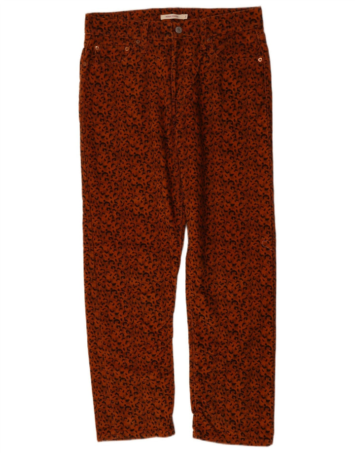 Pantalón recto de pana para mujer W31 L28