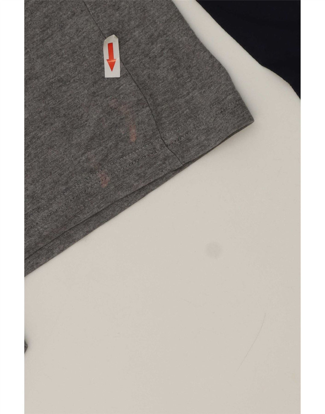 Fila Hombre Graphic Top Manga Larga Pequeño Gris Colorblock Algodón