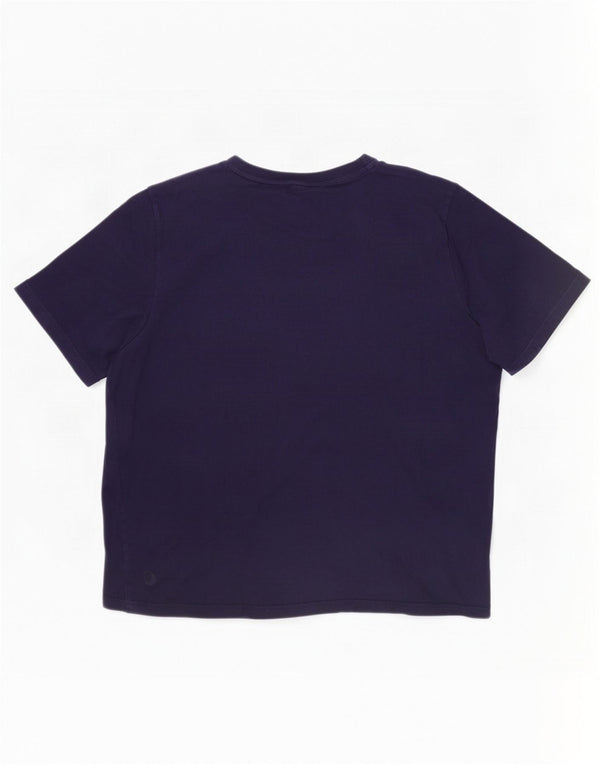 Puma Camiseta gráfica regular para hombre Top 2XL Azul marino Algodón Deportes