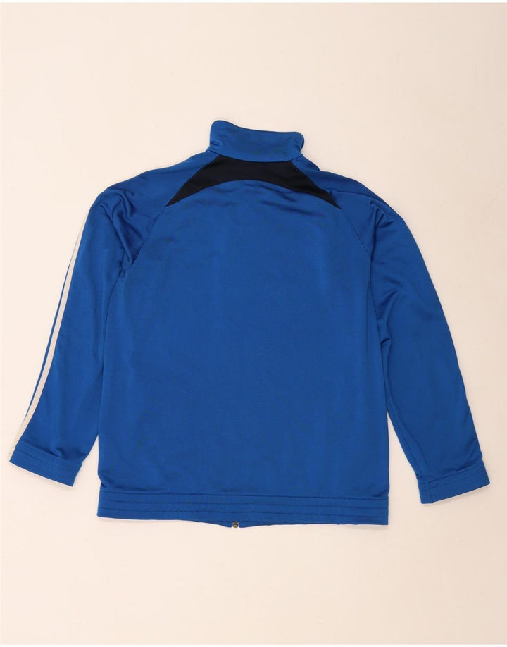 Adidas - Chaqueta de chándal para niño, 15-16 años, color azul, poliéster