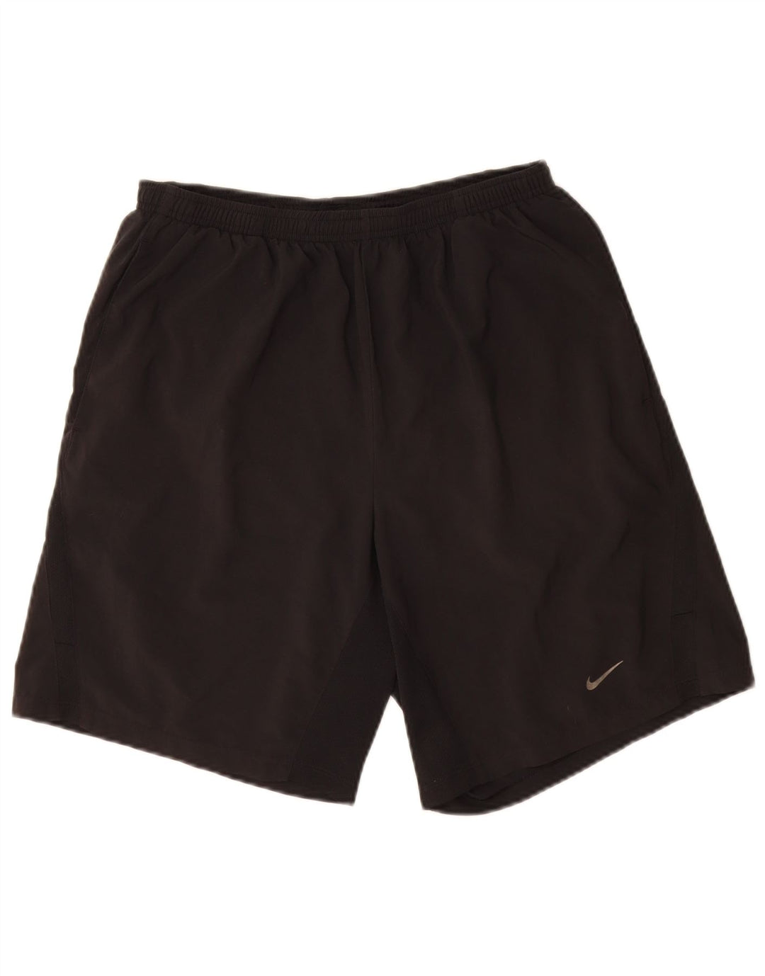 Pantalones cortos deportivos Nike Dri Fit para hombre Poliéster negro mediano