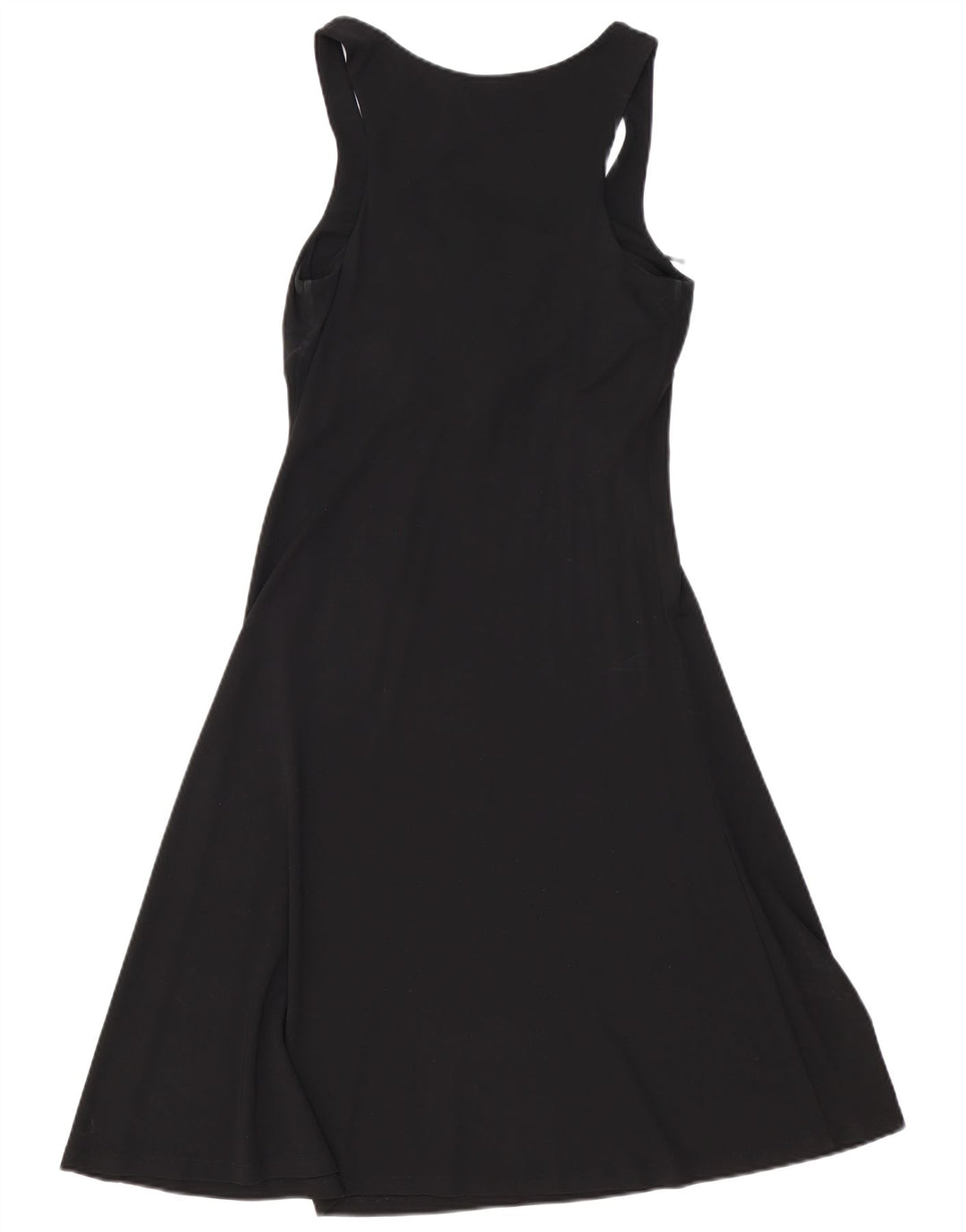 Ralph Lauren Vestido sin mangas para mujer, talla 40, rayón negro mediano