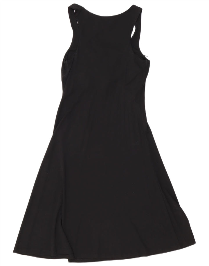 Ralph Lauren Vestido sin mangas para mujer, talla 40, rayón negro mediano