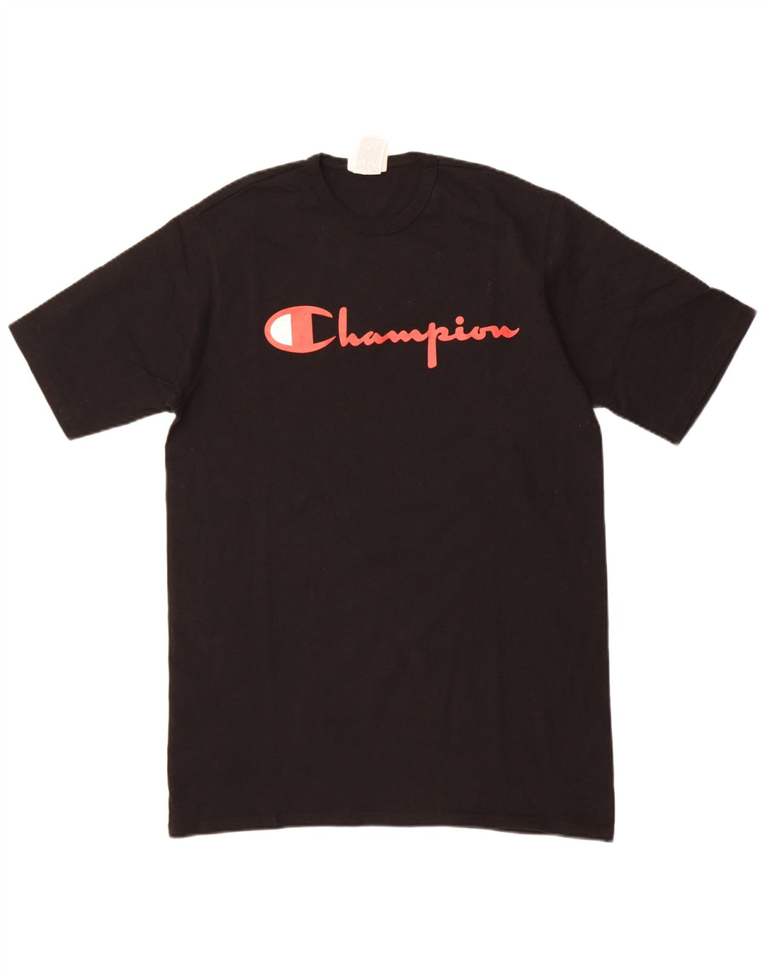 Champion Camiseta gráfica para hombre Top grande de algodón negro