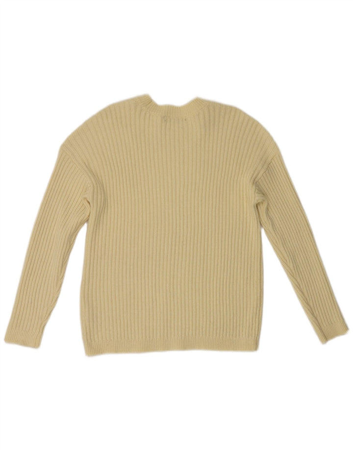 Marks & Spencer - Jersey de cuello redondo para mujer, talla 40, color amarillo mediano