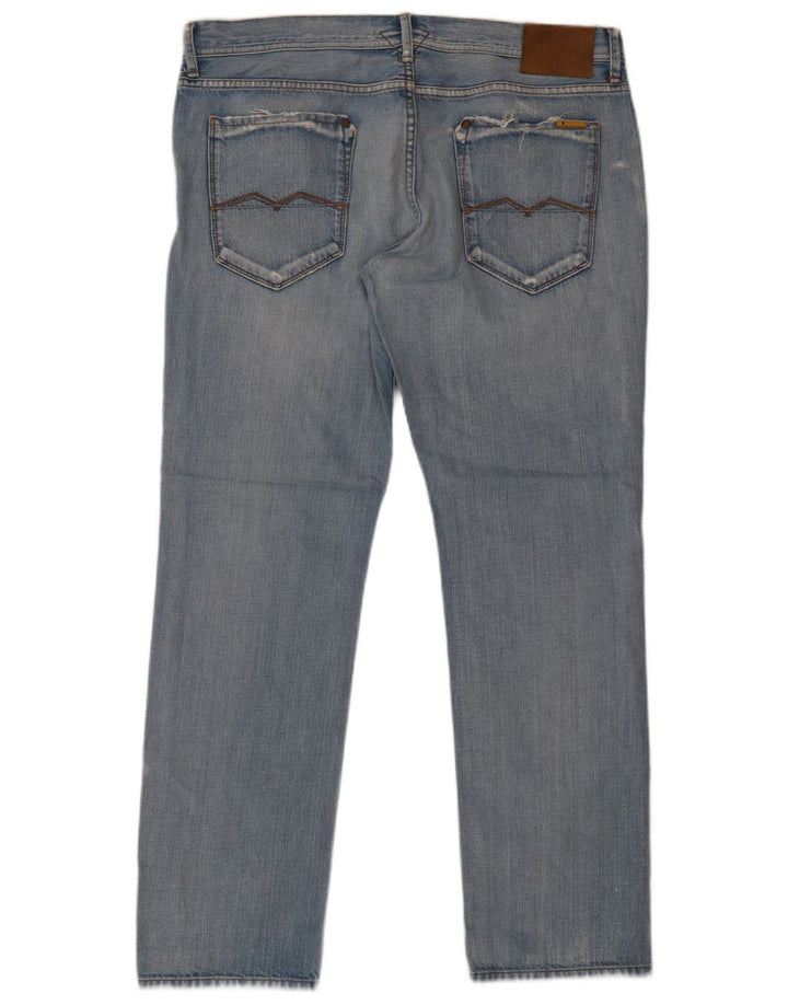 Meltin' Pot Vaqueros ajustados para hombre W38 L32 Algodón azul
