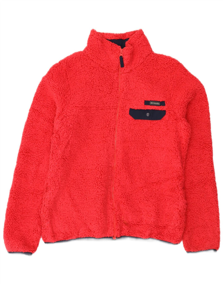 Columbia Chaqueta polar para mujer UK 44 Poliéster rosa medio