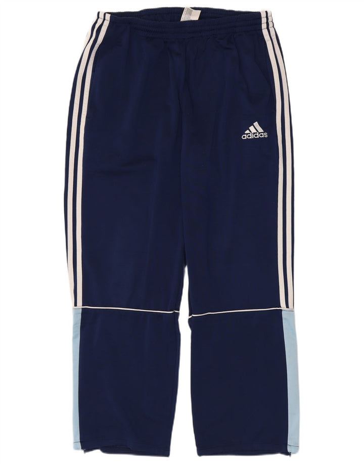 ADIDAS Chándal completo para hombre UK 40/42 Medio Azul marino Colorblock Poliéster