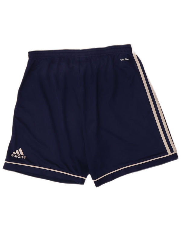 Adidas Mens Climalite Sport Shorts Medio Azul Marino Poliéster