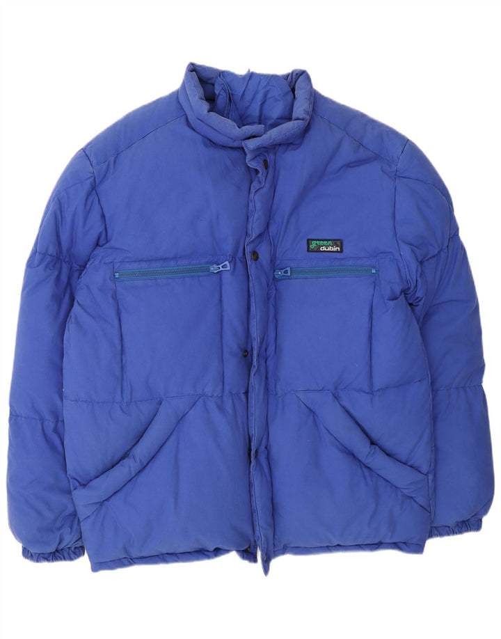 Dubin Chaqueta de esquí acolchada para hombre IT 52 XL Algodón azul