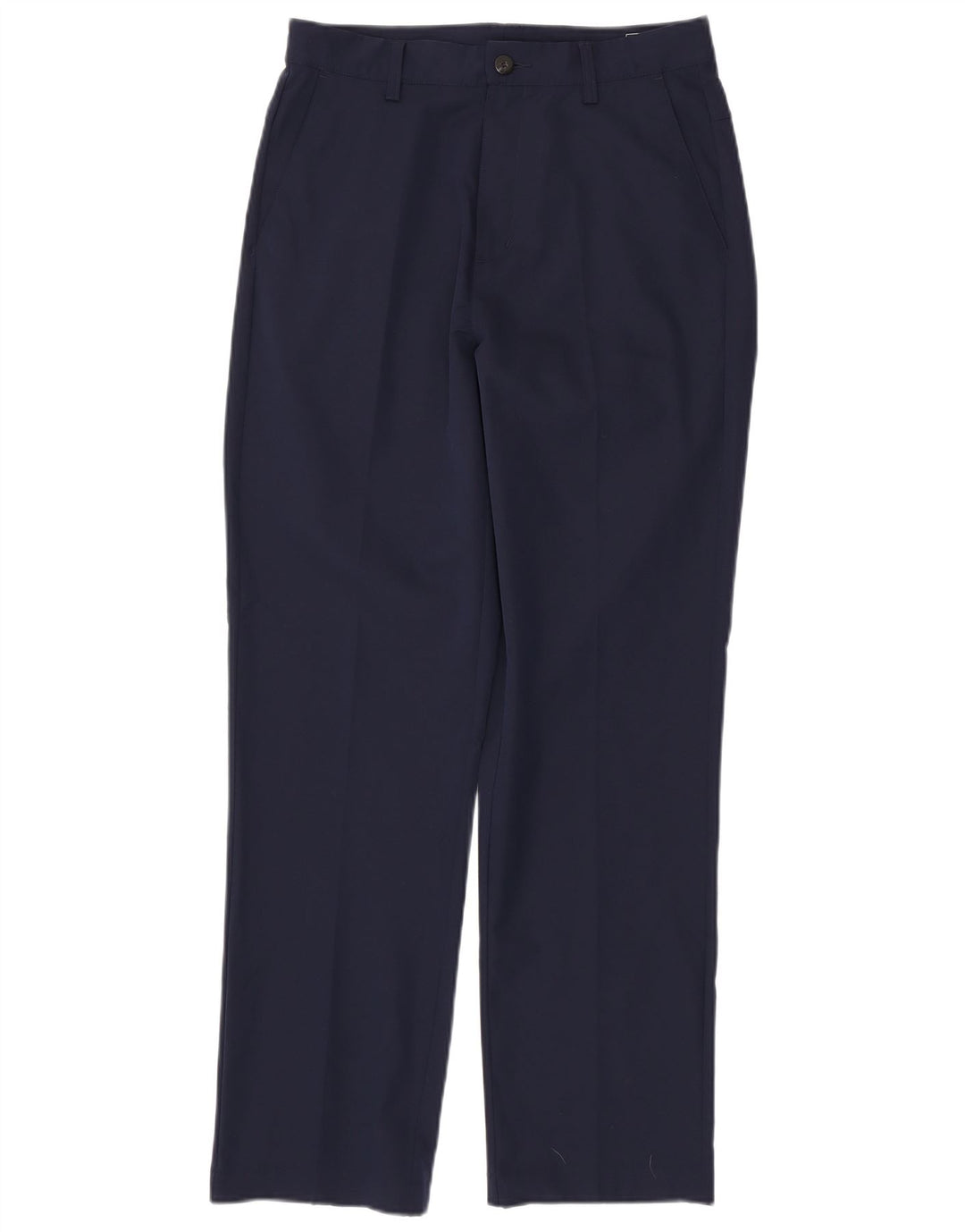 ADIDAS Pantalón chino recto Climalite para hombre W30 L32 Poliéster azul marino