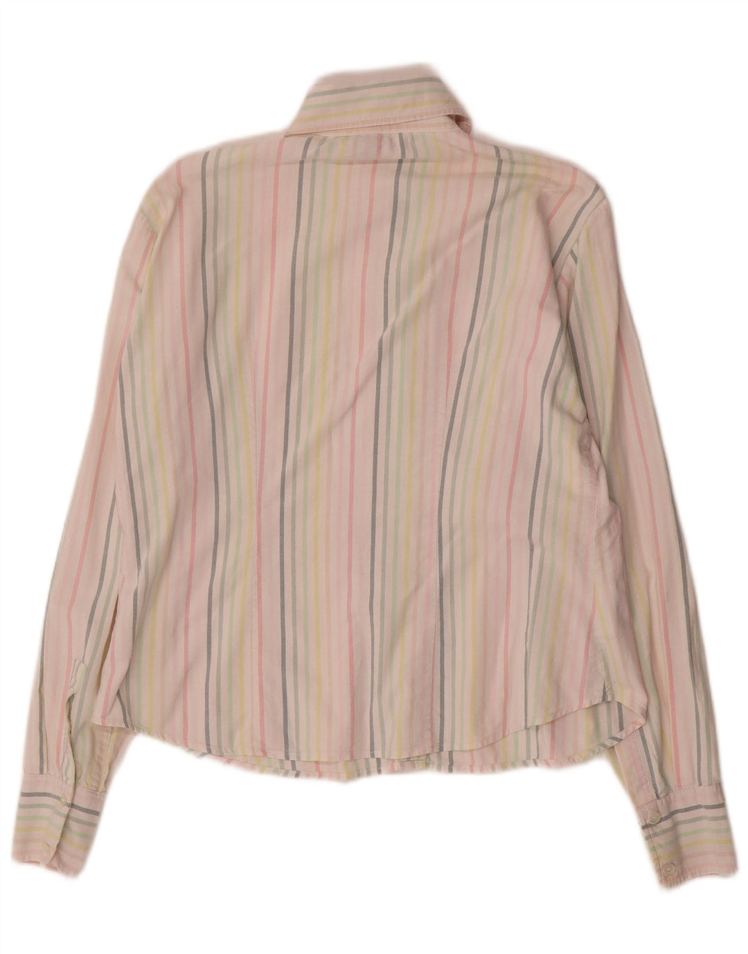 Gant Camisa extragrande para mujer UK 10 Small Algodón a rayas multicolor